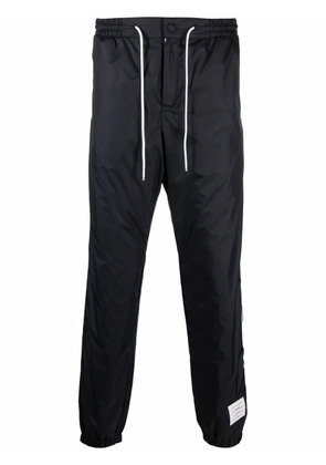 Thom Browne logo patch track pants - Blue