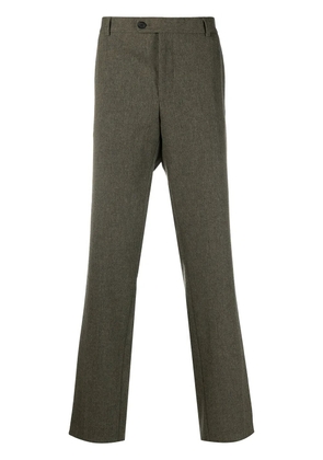 Walter Van Beirendonck Pre-Owned Sharp straight-leg trousers - Green