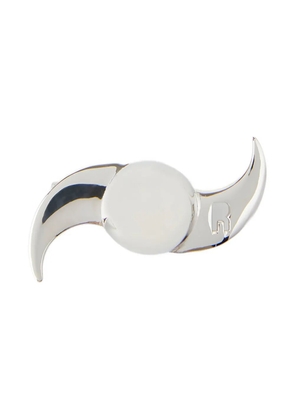 Raf Simons Space Spinner brooch - Silver
