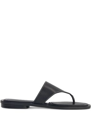 Bernardo Bernardo 1946 Agora thong leather sandals - Black