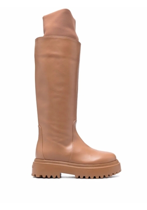 Le Silla Ranger knee-high boots - Neutrals