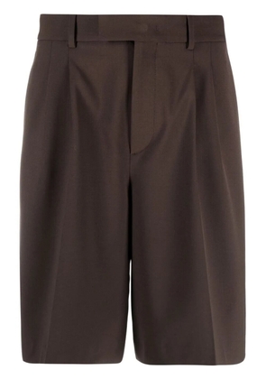 Valentino Garavani side panel tailored shorts - Brown