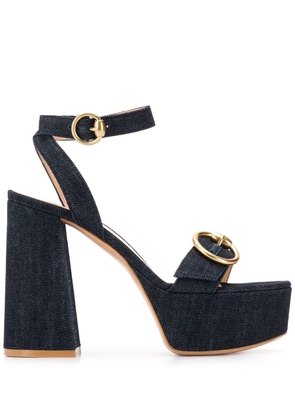 Gianvito Rossi Zandra denim sandals - Blue
