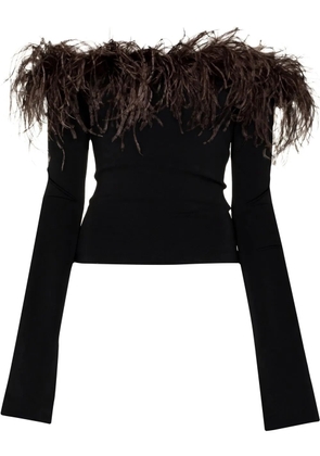 16Arlington Orion off-shoulder top - Black