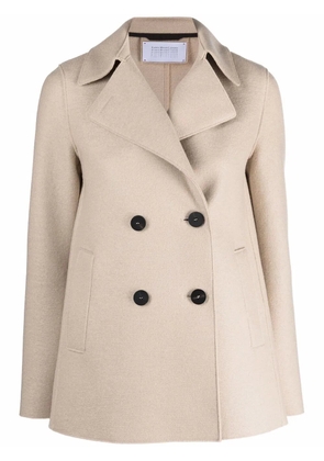 Harris Wharf London double-breasted fitted jacket - Neutrals