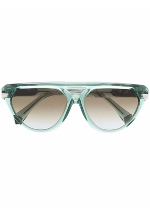 Cazal 8503 pilot-frame sunglasses - Green