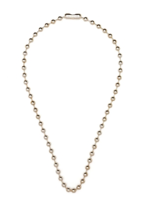 Takahiromiyashita The Soloist ball chain necklace - Silver