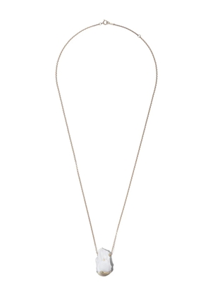 Mizuki 14kt yellow gold Fluid Gold Pearl necklace