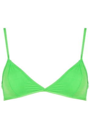 Lenny Niemeyer triangle bikini top - Green