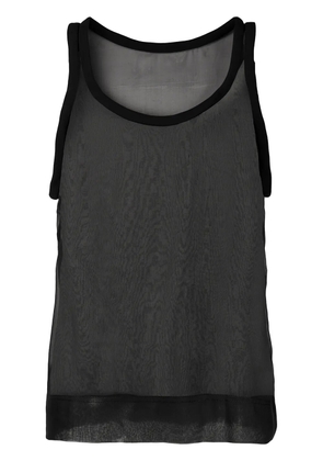 Valentino Garavani silk tank top - Black