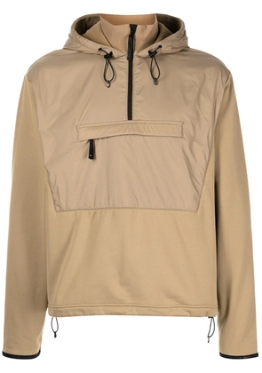 Aztech Mountain Hut fleece hoodie - Brown