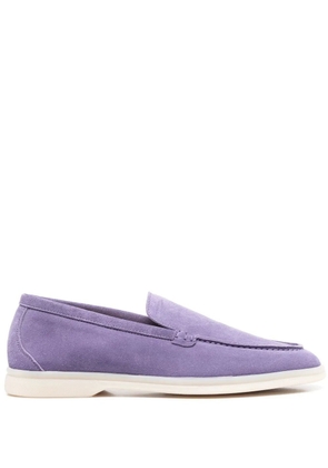 Scarosso Ludovica suede loafers - Purple