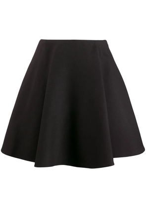 Valentino Garavani flounced crepe skirt - Black