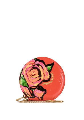 Louis Vuitton Pre-Owned 2009 rose motif coin purse - Red
