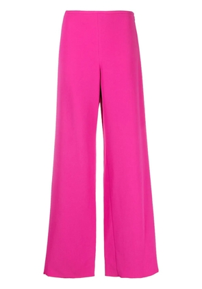 Emporio Armani high-waisted wide-leg trousers - Pink