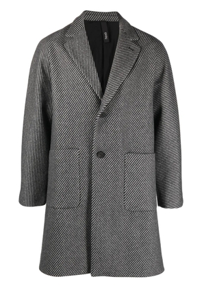 Hevo Conversano single-breasted coat - Grey