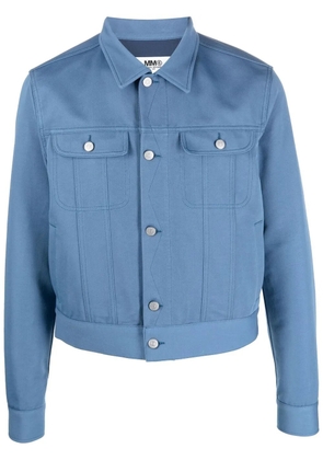 MM6 Maison Margiela button-down denim jacket - Blue