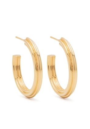 Missoma ridge hoop earrings - Gold