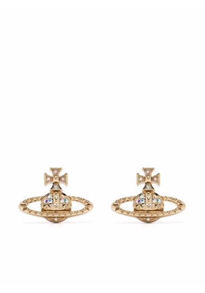 Vivienne Westwood Orb crystal-embellished earrings - Gold