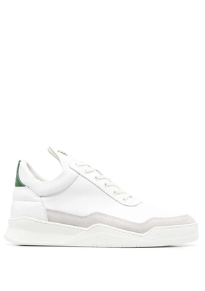 Filling Pieces calf leather sneakers - White
