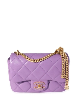 CHANEL Pre-Owned mini Classic Flap square shoulder bag - Purple