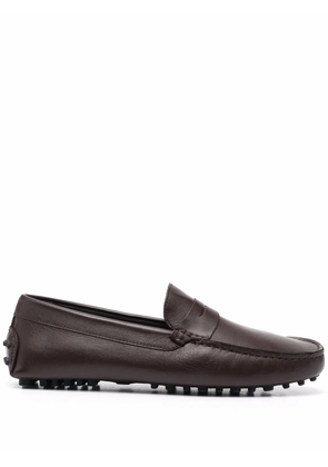 Scarosso Michael slip-on loafers - Brown
