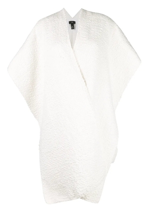 VOZ short-sleeve cardi-coat - White