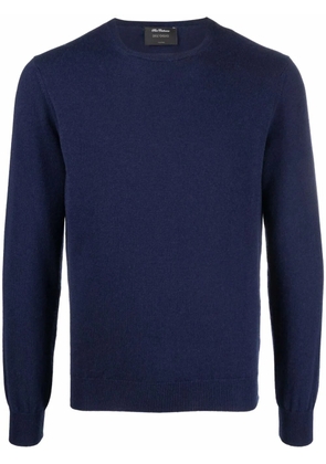 Dell'oglio crew-neck cashmere jumper - Blue