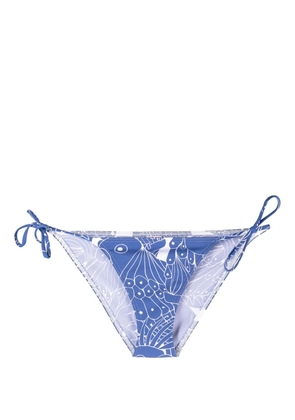 ERES Gerardo bird-print bikini bottoms - Blue