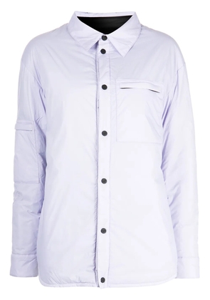 Aztech Mountain Pillow padded shirt jacket - Purple