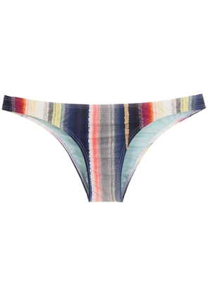 Lygia & Nanny Poipu stripe-print bikini bottoms - Multicolour