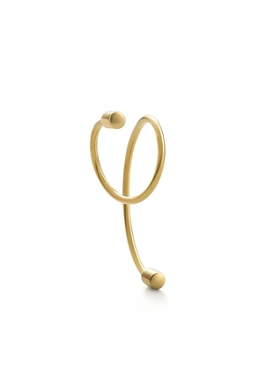 Shihara 18kt yellow gold Twist Curl 02 single earring