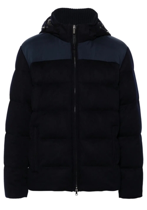 Paul & Shark cashmere puffer jacket - Blue