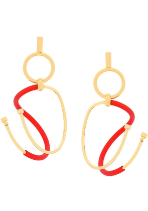 Paula Mendoza Gu earrings - Red