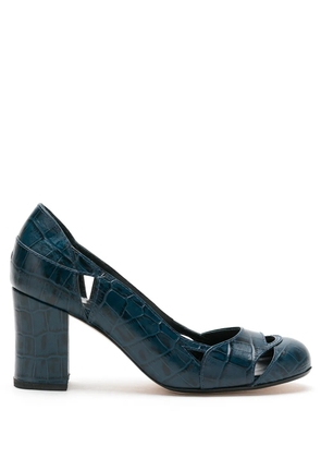 Sarah Chofakian Bruxelas leather shoes - Blue
