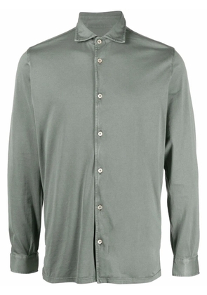Fedeli jersey button down shirt - Green