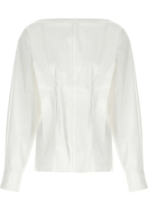 KHAITE Wenley blouse - White