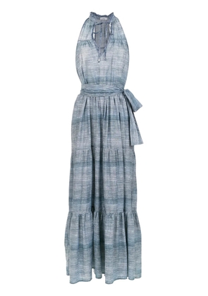 Amir Slama long denim dress - Blue