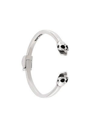 Nialaya Jewelry skull bangle - Grey
