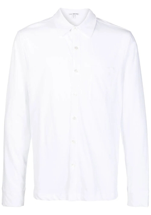 James Perse long-sleeve knit shirt - White