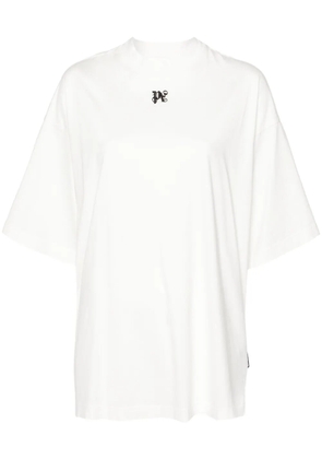 Palm Angels wings-print T-shirt - White