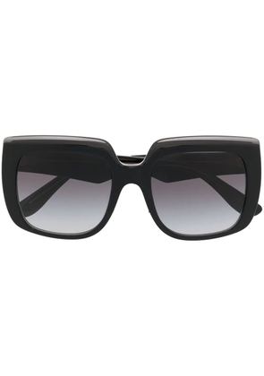 Dolce & Gabbana Eyewear square-frame gradient-lens sunglasses - Black