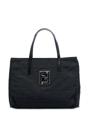 Fendi Pre-Owned 2000-2010 Zucca Canvas tote bag - Black