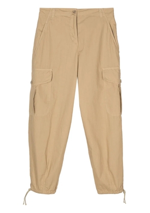 ASPESI tapered-leg cargo trousers - Neutrals