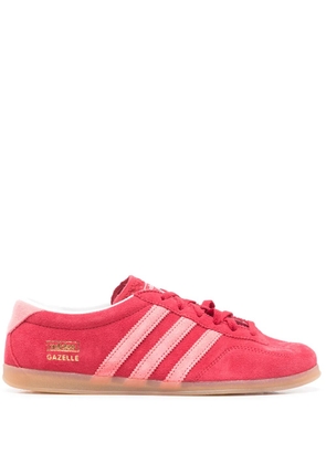 adidas Gazelle three-stripe trainers - Red