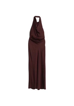 Simkhai halterneck maxi dress - Brown