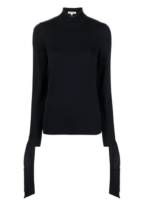 MERYLL ROGGE fine-knit open-back jumper - Blue