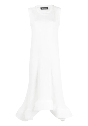 Melitta Baumeister ruffled midi dress - White