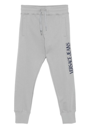 Versace Jeans Couture logo-print track pants - Grey