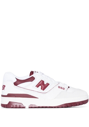 New Balance 550 'Burgundy' low-top sneakers - White